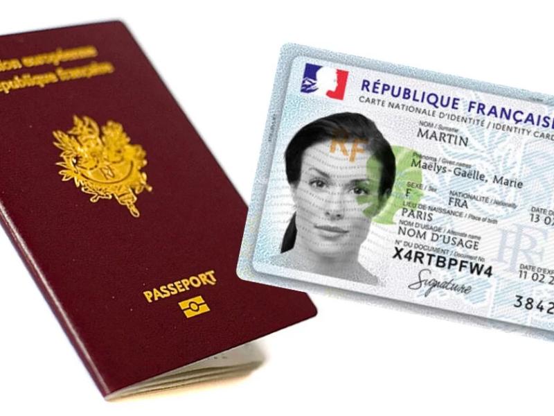 Carte d'identité ou passeport