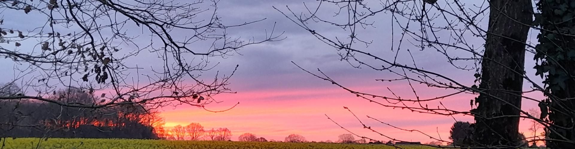coucher de soleil